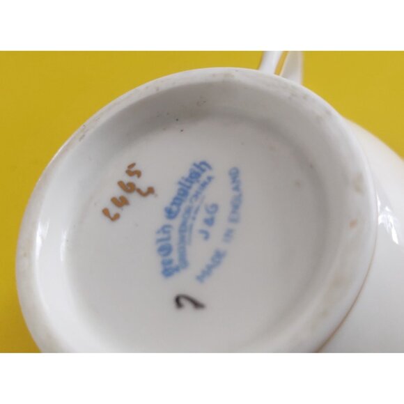 Vintage Ye Olde English Fruit Tea Cup and Saucer Staffordshire Bone China 1920's - Picture 11 of 11